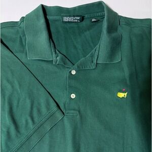 Masters Collection Polo Shirt XXL Green Two-Ply Mercerized Cotton Short Sleeve